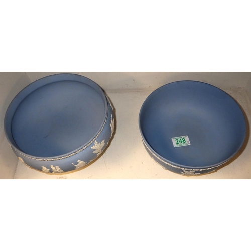 248 - Two Wedgwood Jasperware bowls.