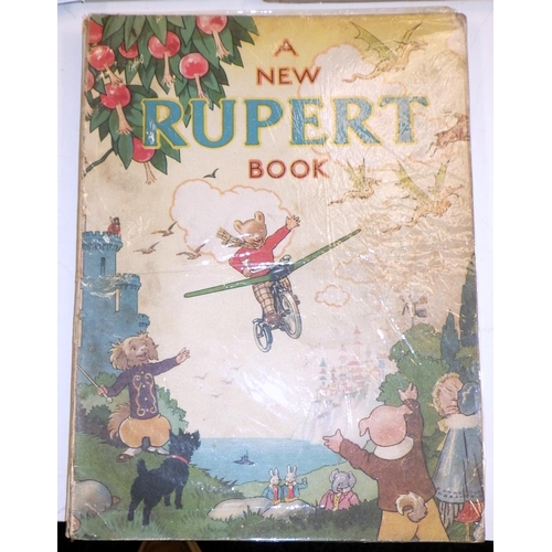 274 - Rupert Annuals: Rupert; The New Rupert Book; A New Rupert Book; More Adventures of Rupert; The Ruper... 