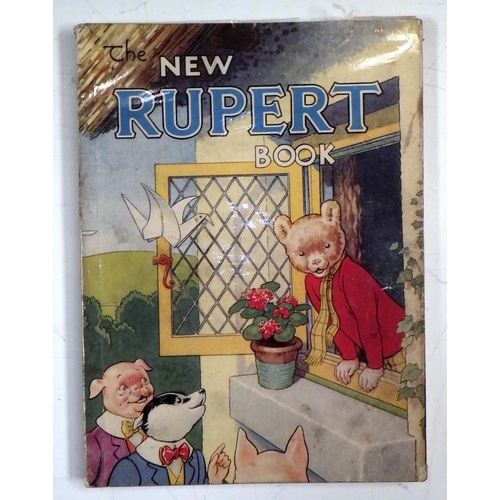 274 - Rupert Annuals: Rupert; The New Rupert Book; A New Rupert Book; More Adventures of Rupert; The Ruper... 