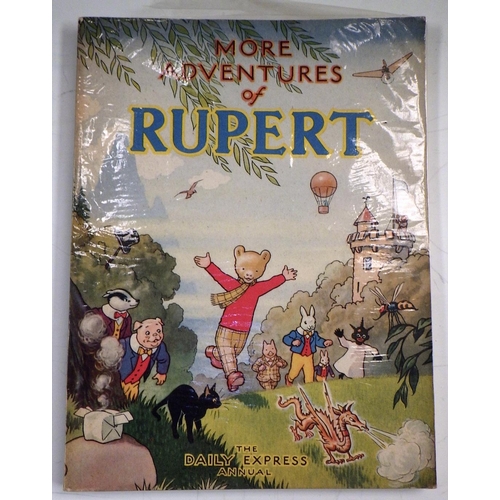 274 - Rupert Annuals: Rupert; The New Rupert Book; A New Rupert Book; More Adventures of Rupert; The Ruper... 