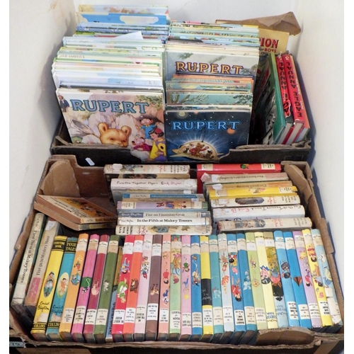 179 - Children's books and annuals incl Rupert and Enid Blyton (2)