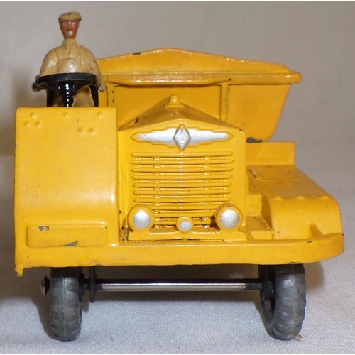 281 - A Dinky Toys die-cast 562 Dumper Truck, in original blue box; together with a Dinky Toys die-cast 55... 