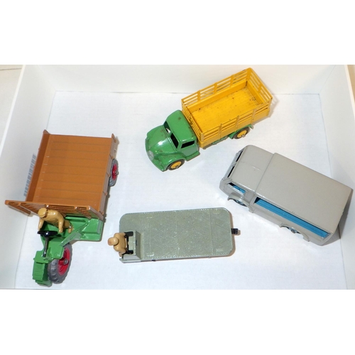 286 - Dinky Toys die-casts: a 30v NCB Electric Van 