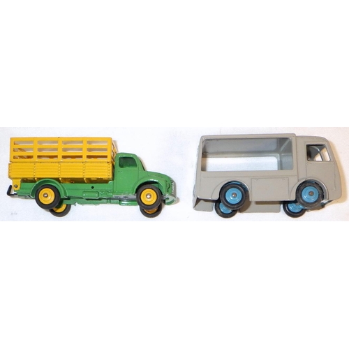 286 - Dinky Toys die-casts: a 30v NCB Electric Van 