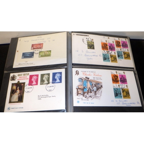 294 - Postage Stamps: five Royal Mail albums containing a collection of Prestige Stamp Booklets, together ... 