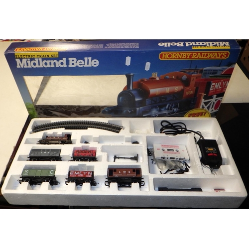 317 - Hornby Midland Belle electric train set, boxed