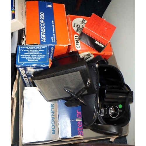 338 - A quantity of cameras and photographic equipment (2)