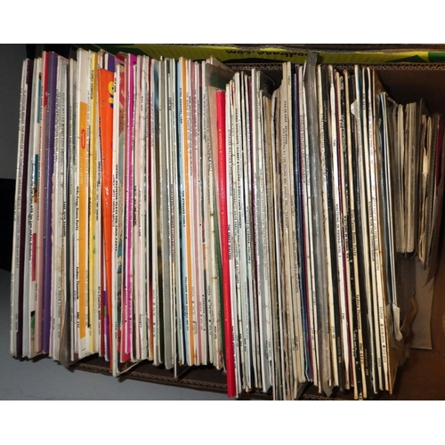 342 - Two boxes of LP records, mainly old time dancing (2)