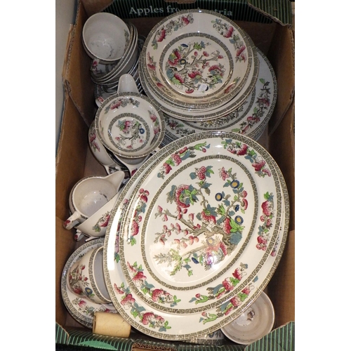 468 - A quantity of miscellaneous ceramics including Indian Tree tableware (2)