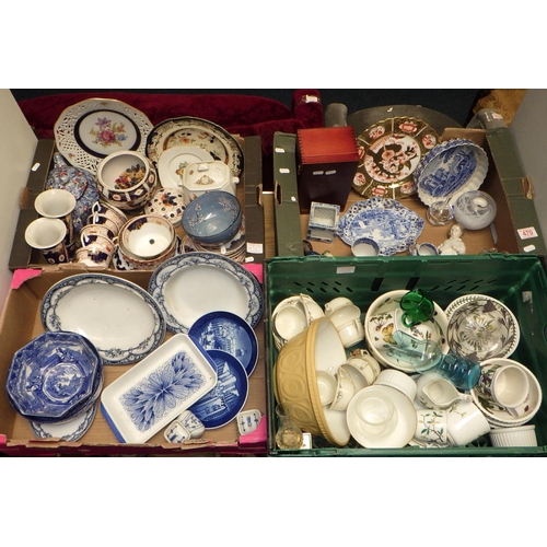 470 - A quantity of miscellaneous ceramics etc (4)