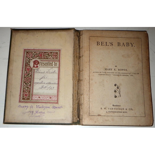 402 - Bel's baby by Mary E. Ropes (Partridge & Co), The Boundary Tree (The religious Tract Society) and Th... 