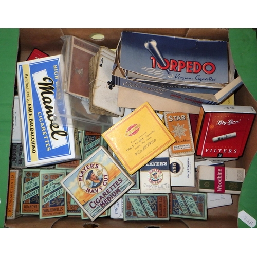 419 - A quantity of cigarette packets and albums etc (2)