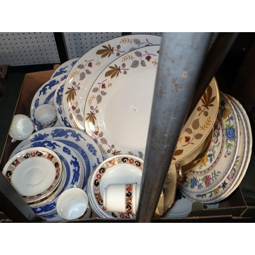 432 - A quantity of miscellaneous ceramic etc including jasperware and a Coalport 