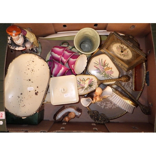 432 - A quantity of miscellaneous ceramic etc including jasperware and a Coalport 