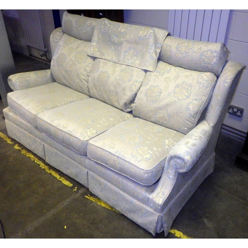 894 - A three seater sofa