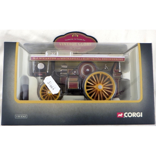 12 - Corgi Vintage Glory Of Steam boxed models, Crane Engine, Titan Loco & Showmans Loco (3)