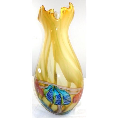 2 - A large Murano glass vase 43cm tall