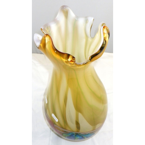 2 - A large Murano glass vase 43cm tall