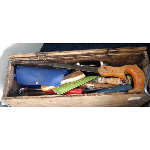 35 - Three tool boxes and contents