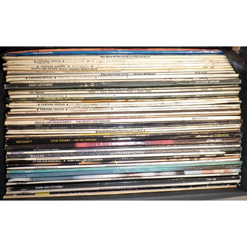 58 - A case of misc Lps to inc Bassey, Beach Boys, Commodores etc