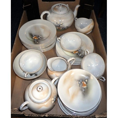 182 - Three boxes of mainly misc Oriental ceramics (3)