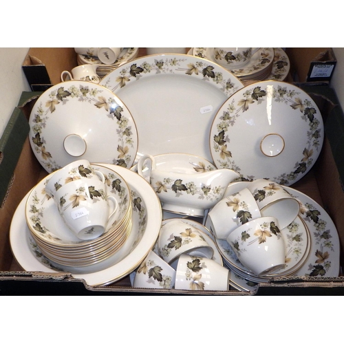 216 - A large qty of Royal Doulton Larchmont table wares (2)