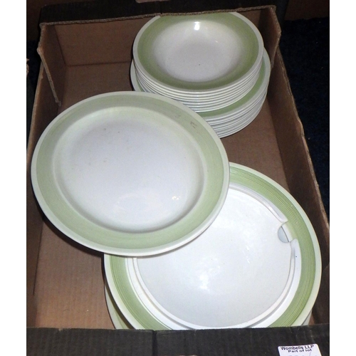 230 - A large qty of misc ceramics to inc Meakin poppy tea ware, Shelley table ware, etc (4)