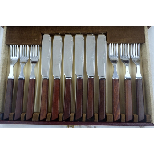 234 - A mid century canteen of cutlery