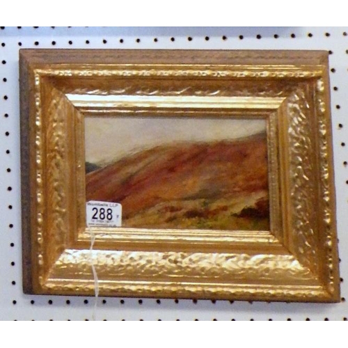 288 - W Webb: signed framed oil on canvas haddock boats in the Moray Firth 58 x 48cm inc frame  together w... 