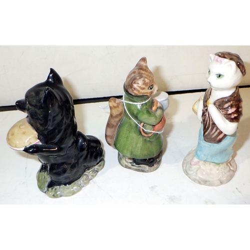 358 - Three Beswick Beatrix Potter figures Simpkin, Duchess & Susan