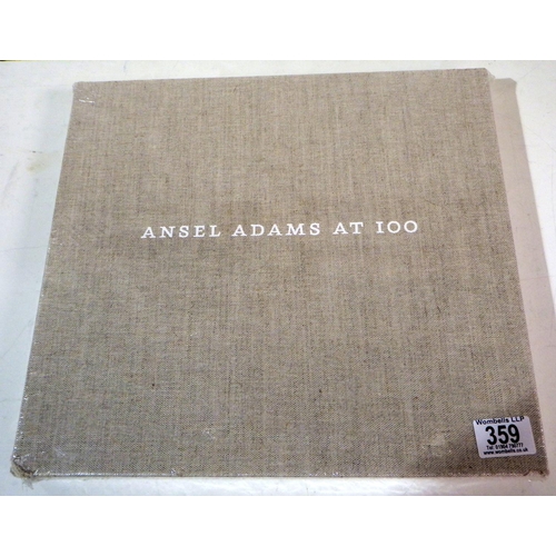 359 - An Ansel Adams At 100 book