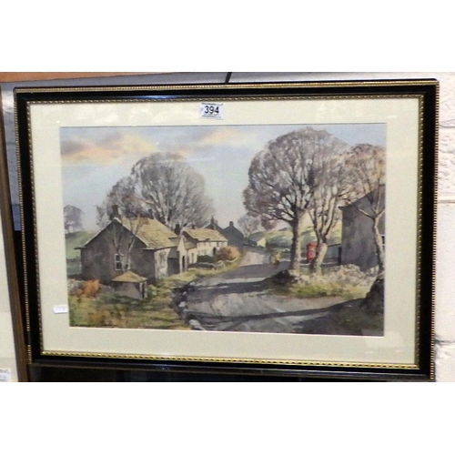 394 - Three watercolours signed E Charles Simpson (1915-2007) (3)