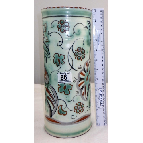 86 - A Poole pottery vase