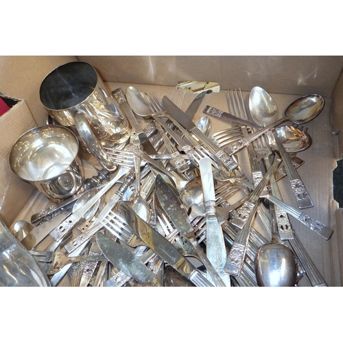 18 - A quantity of silver plated wares