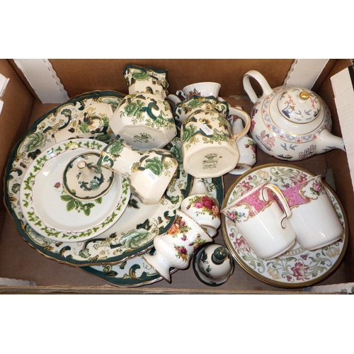 44 - A quantity of ceramics including Doulton, Coalport and Mason's (3)