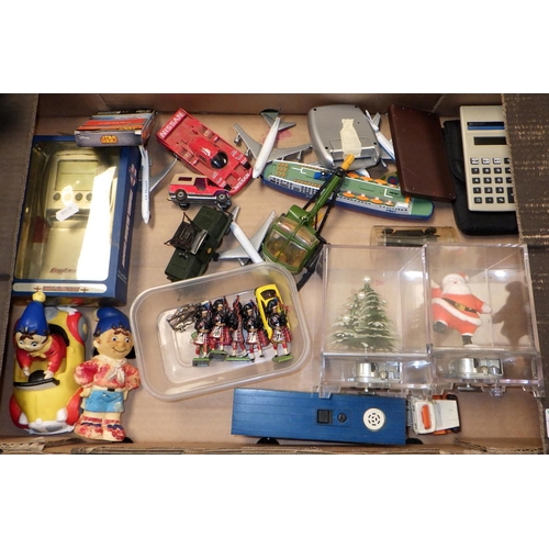 113 - A quantity of toys, games and children's books including die-cast model cars and trucks (4)