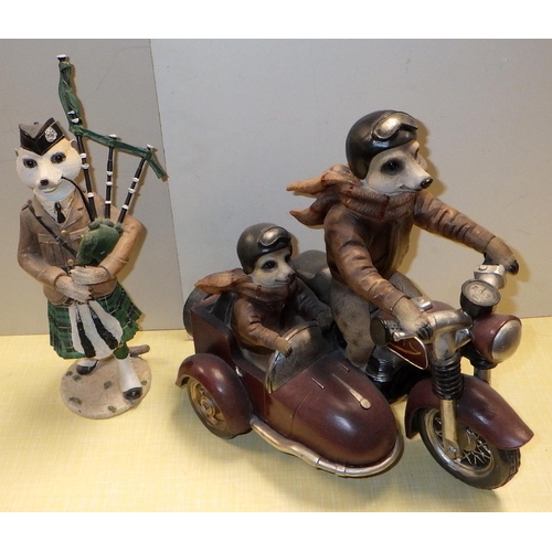 120 - Thirteen costumed meerkat figures from Country Artists, some af (13)