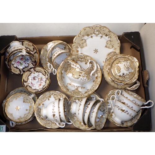 121 - A quantity of 19thC tea ware etc
Sold on behalf of the Terry family York (Terry's Chocolates)