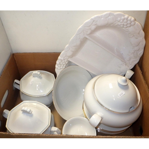 163 - A qty of  Winterling table ware together with a Winterling part tea set and various large plates (qt... 