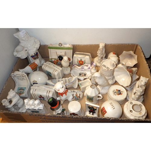 170 - Approx 30 crested china miniatures