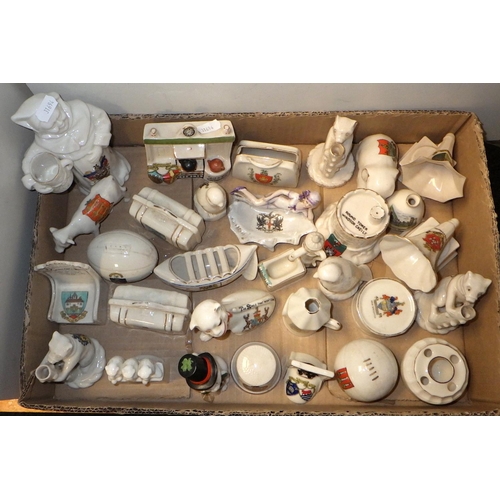 170 - Approx 30 crested china miniatures