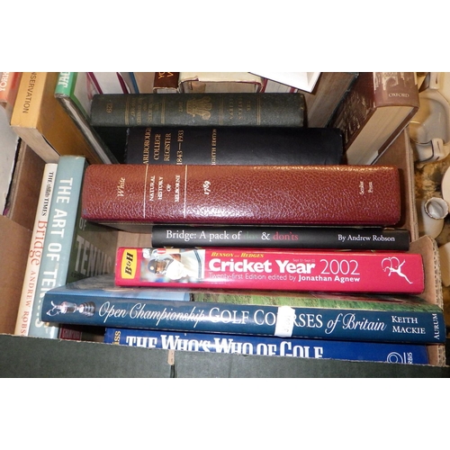 213 - A box of mainly York and sport interest books
Sold on behalf of the Terry family York (Terry's Choco... 