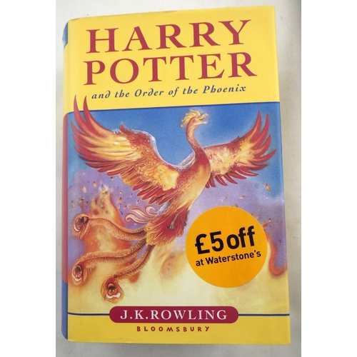 225 - First editions of 'Harry Potter and the Order of the Phoenix' (2003), 'Harry Potter and the Half-Blo... 