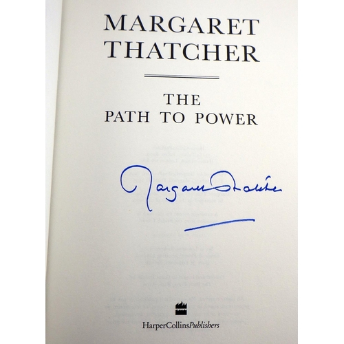 256 - A signed First Edition of 'Margaret Thatcher The Path to Power' (1995)
Sold on behalf of the Terry f... 