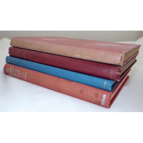 259 - Two AA Milne First Editions: 'Now we are Six' (1927) and 'The House at Pooh Corner' (1928), both lac... 