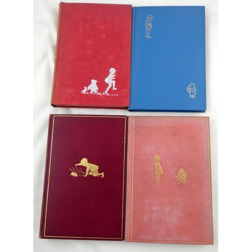 259 - Two AA Milne First Editions: 'Now we are Six' (1927) and 'The House at Pooh Corner' (1928), both lac... 