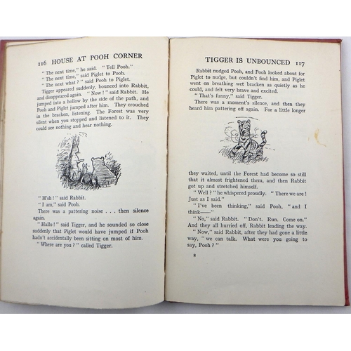 259 - Two AA Milne First Editions: 'Now we are Six' (1927) and 'The House at Pooh Corner' (1928), both lac... 