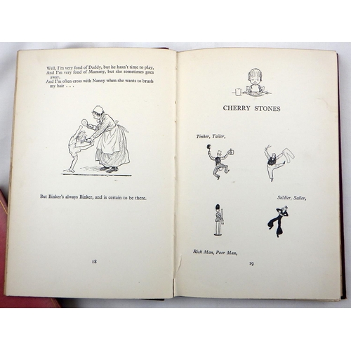 259 - Two AA Milne First Editions: 'Now we are Six' (1927) and 'The House at Pooh Corner' (1928), both lac... 