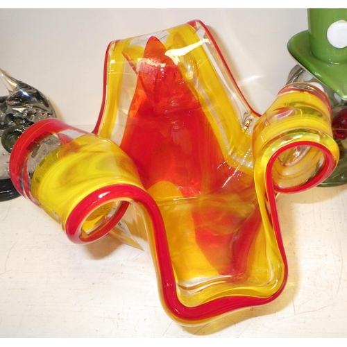 262 - A group of misc Art Glass to inc Murano