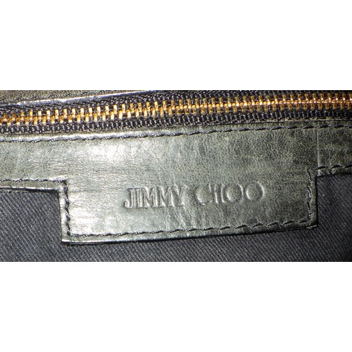 226 - Four fashion hand bags, bearing labels for Jimmy Choo & Mullberry